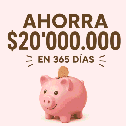 Ahorra 20 Millones en 1 año